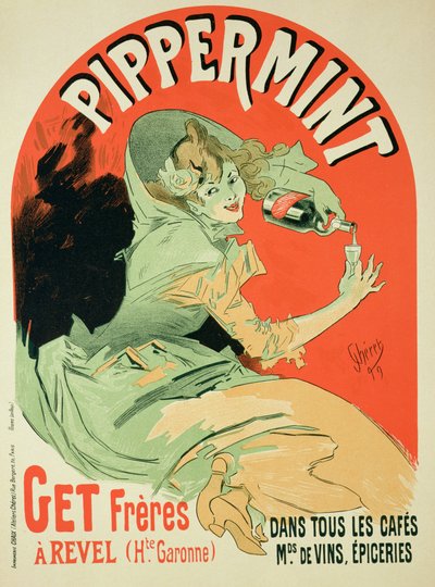 Reproduction of a Poster Advertising 